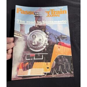 Passenger Train Journal June 1981 Vintage Railroad Train Magazine Rail News